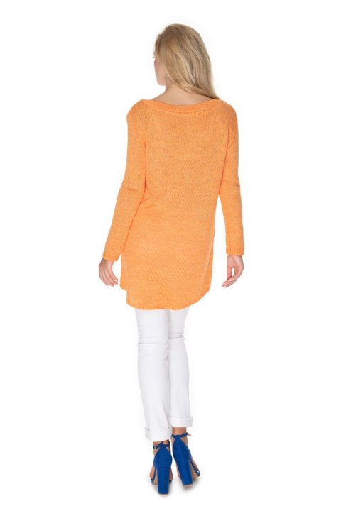 Sweter Damski Model 30067 Orange - PeeKaBoo PeeKaBoo Sweter Damski Model 30067 Orange - PeeKaBoo PeeKaBoo