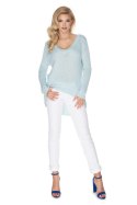 Sweter Damski Model 30067 Sky Blue - PeeKaBoo PeeKaBoo Sweter Damski Model 30067 Sky Blue - PeeKaBoo PeeKaBoo