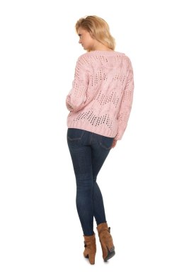 Sweter Damski Model 30076 Dirty Pink - PeeKaBoo PeeKaBoo