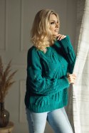 Sweter Damski Model 30081 Morski - PeeKaBoo PeeKaBoo Sweter Damski Model 30081 Morski - PeeKaBoo PeeKaBoo