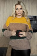 Sweter Damski Model 30084 Honey - PeeKaBoo PeeKaBoo Sweter Damski Model 30084 Honey - PeeKaBoo PeeKaBoo