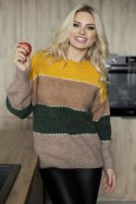 Sweter Damski Model 30084 Honey - PeeKaBoo PeeKaBoo Sweter Damski Model 30084 Honey - PeeKaBoo PeeKaBoo
