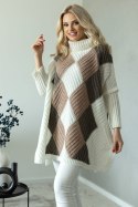 Sweter Damski Model 30088 Cream - PeeKaBoo PeeKaBoo Sweter Damski Model 30088 Cream - PeeKaBoo PeeKaBoo