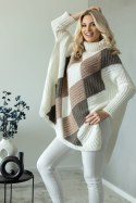 Sweter Damski Model 30088 Cream - PeeKaBoo PeeKaBoo Sweter Damski Model 30088 Cream - PeeKaBoo PeeKaBoo