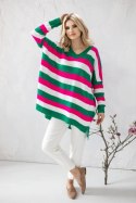 Sweter Damski Model 30091 Dark Green - PeeKaBoo PeeKaBoo Sweter Damski Model 30091 Dark Green - PeeKaBoo PeeKaBoo
