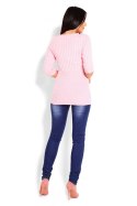 Sweter Damski Model 70008 Pink - PeeKaBoo PeeKaBoo Sweter Damski Model 70008 Pink - PeeKaBoo PeeKaBoo