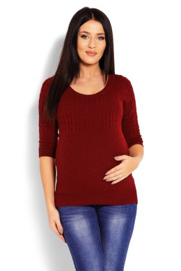 Sweter Damski Model 70008C Bordo - PeeKaBoo PeeKaBoo