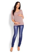 Sweter Damski Model 70008C Cappuccino - PeeKaBoo PeeKaBoo