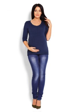 Sweter Damski Model 70008C Petrol Navy - PeeKaBoo PeeKaBoo