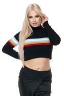 Sweter Damski Model 70015 Black - PeeKaBoo PeeKaBoo Sweter Damski Model 70015 Black - PeeKaBoo PeeKaBoo