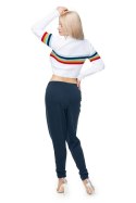 Sweter Damski Model 70015 White - PeeKaBoo PeeKaBoo Sweter Damski Model 70015 White - PeeKaBoo PeeKaBoo