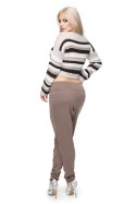 Sweter Damski Model 70017 Beige - PeeKaBoo PeeKaBoo Sweter Damski Model 70017 Beige - PeeKaBoo PeeKaBoo