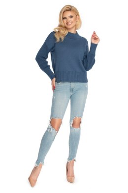 Sweter Damski Model 70035 Denim Jeans - PeeKaBoo PeeKaBoo