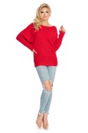 Sweter Damski Model 70036 Red - PeeKaBoo PeeKaBoo Sweter Damski Model 70036 Red - PeeKaBoo PeeKaBoo