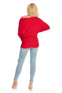 Sweter Damski Model 70036 Red - PeeKaBoo PeeKaBoo Sweter Damski Model 70036 Red - PeeKaBoo PeeKaBoo