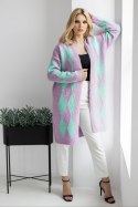 Sweter Kardigan Model 30092 Lila - PeeKaBoo PeeKaBoo Sweter Kardigan Model 30092 Lila - PeeKaBoo PeeKaBoo