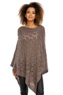 Sweter Poncho model 30012 Mocca - PeeKaBoo PeeKaBoo Sweter Poncho model 30012 Mocca - PeeKaBoo PeeKaBoo