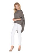 Sweter Ponczo Model 30068 Tabak - PeeKaBoo PeeKaBoo Sweter Ponczo Model 30068 Tabak - PeeKaBoo PeeKaBoo