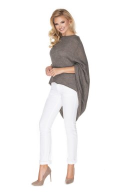 Sweter Ponczo Model 30068 Tabak - PeeKaBoo PeeKaBoo