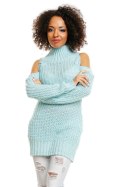 Sweter model 30040 Ice Mint - PeeKaBoo PeeKaBoo Sweter model 30040 Ice Mint - PeeKaBoo PeeKaBoo