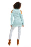 Sweter model 30040 Ice Mint - PeeKaBoo PeeKaBoo Sweter model 30040 Ice Mint - PeeKaBoo PeeKaBoo