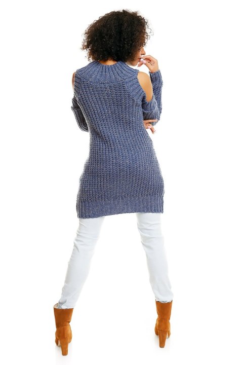 Sweter model 30040 Jeans - PeeKaBoo PeeKaBoo Sweter model 30040 Jeans - PeeKaBoo PeeKaBoo