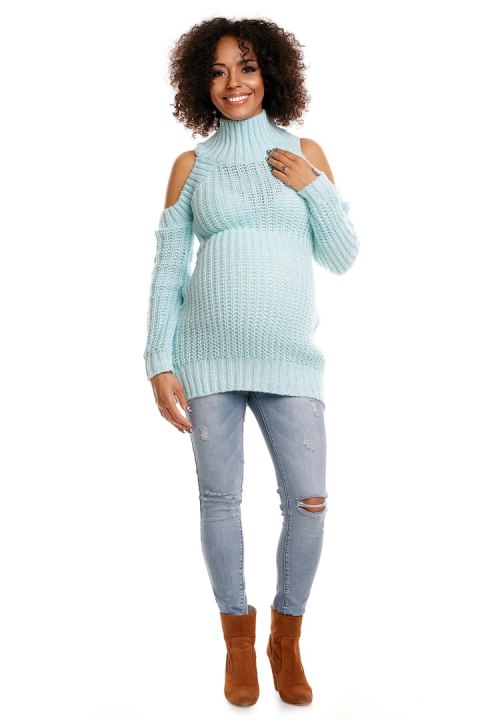 Sweter model 30040C Ice Mint - PeeKaBoo PeeKaBoo Sweter model 30040C Ice Mint - PeeKaBoo PeeKaBoo