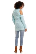 Sweter model 30040C Ice Mint - PeeKaBoo PeeKaBoo Sweter model 30040C Ice Mint - PeeKaBoo PeeKaBoo