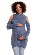 Sweter model 30040C Jeans - PeeKaBoo PeeKaBoo Sweter model 30040C Jeans - PeeKaBoo PeeKaBoo