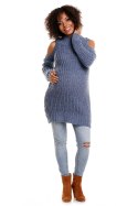 Sweter model 30040C Jeans - PeeKaBoo PeeKaBoo Sweter model 30040C Jeans - PeeKaBoo PeeKaBoo