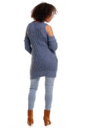Sweter model 30040C Jeans - PeeKaBoo PeeKaBoo Sweter model 30040C Jeans - PeeKaBoo PeeKaBoo