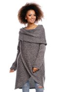 Sweter model 30051 Dark Gray - PeeKaBoo PeeKaBoo Sweter model 30051 Dark Gray - PeeKaBoo PeeKaBoo