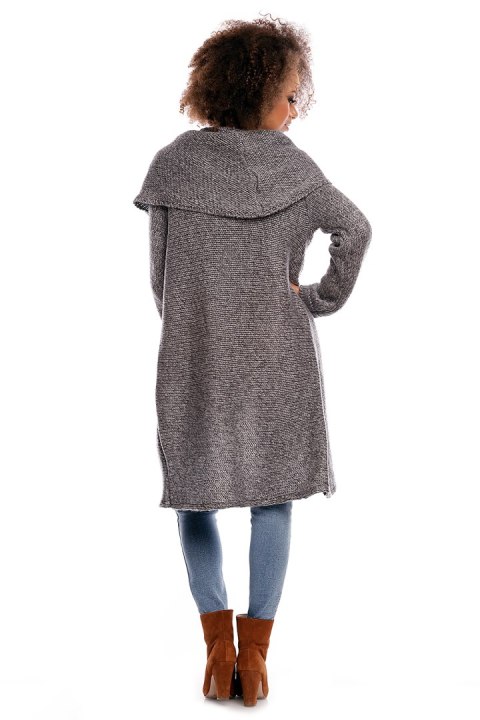 Sweter model 30051 Dark Gray - PeeKaBoo PeeKaBoo Sweter model 30051 Dark Gray - PeeKaBoo PeeKaBoo