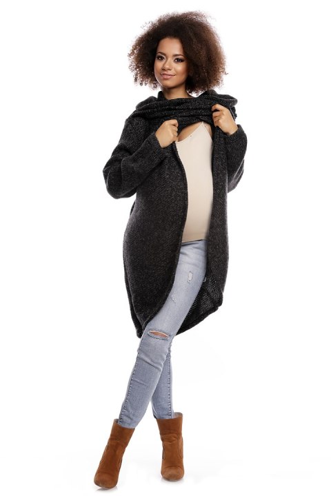 Sweter model 30051C Black - PeeKaBoo PeeKaBoo Sweter model 30051C Black - PeeKaBoo PeeKaBoo
