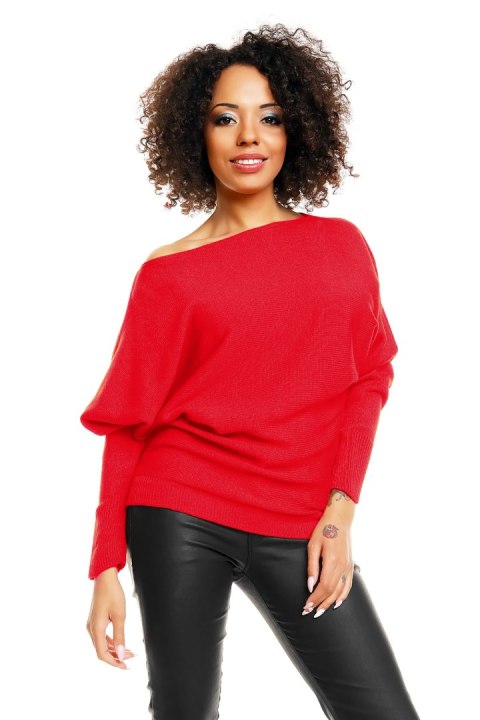 Sweter model 70003 Neon Coral - PeeKaBoo PeeKaBoo Sweter model 70003 Neon Coral - PeeKaBoo PeeKaBoo