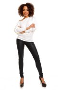 Sweter model 70003 White - PeeKaBoo PeeKaBoo Sweter model 70003 White - PeeKaBoo PeeKaBoo