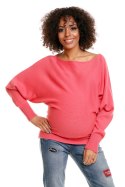 Sweter model 70003C Coral - PeeKaBoo PeeKaBoo Sweter model 70003C Coral - PeeKaBoo PeeKaBoo