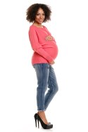 Sweter model 70003C Coral - PeeKaBoo PeeKaBoo Sweter model 70003C Coral - PeeKaBoo PeeKaBoo