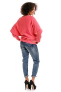 Sweter model 70003C Coral - PeeKaBoo PeeKaBoo Sweter model 70003C Coral - PeeKaBoo PeeKaBoo