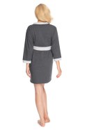 Szlafrok Damski Model 1709 Grafit - PeeKaBoo PeeKaBoo Szlafrok Damski Model 1709 Grafit - PeeKaBoo PeeKaBoo
