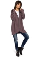 Bluza Damska Model B054 Brown - BeWear BeWear Bluza Damska Model B054 Brown - BeWear BeWear