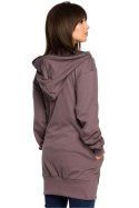 Bluza Damska Model B054 Brown - BeWear BeWear Bluza Damska Model B054 Brown - BeWear BeWear