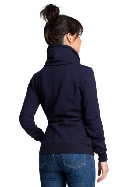 Bluza Damska Model B071 Navy - BeWear BeWear Bluza Damska Model B071 Navy - BeWear BeWear