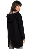 Bluza Damska Model B091 Black - BeWear BeWear Bluza Damska Model B091 Black - BeWear BeWear