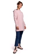 Bluza Damska Model B176 Powder Pink - BeWear BeWear Bluza Damska Model B176 Powder Pink - BeWear BeWear