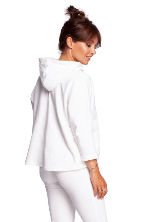 Bluza Damska Model B239 Ecru - BeWear BeWear Bluza Damska Model B239 Ecru - BeWear BeWear