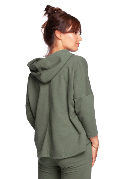 Bluza Damska Model B239 Khaki - BeWear BeWear Bluza Damska Model B239 Khaki - BeWear BeWear
