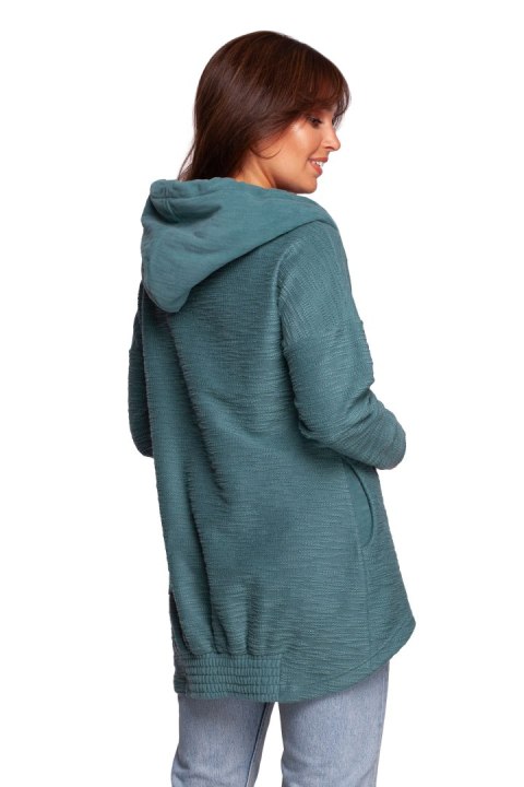 Bluza Damska Model B249 Turkus - BeWear BeWear Bluza Damska Model B249 Turkus - BeWear BeWear