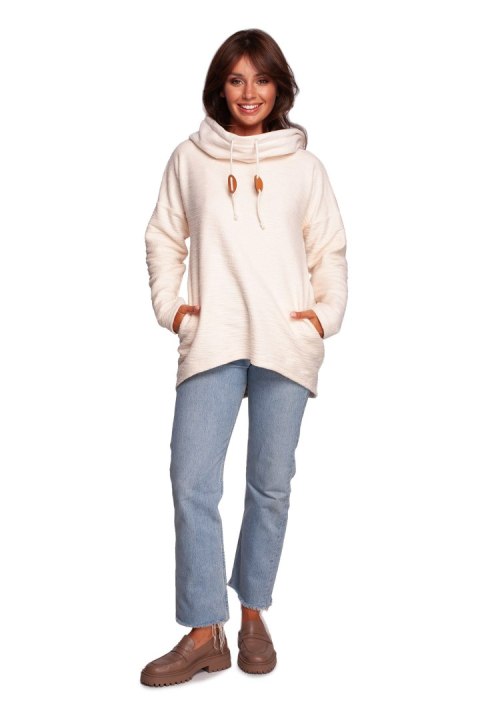 Bluza Damska Model B249 Wanilia - BeWear BeWear Bluza Damska Model B249 Wanilia - BeWear BeWear