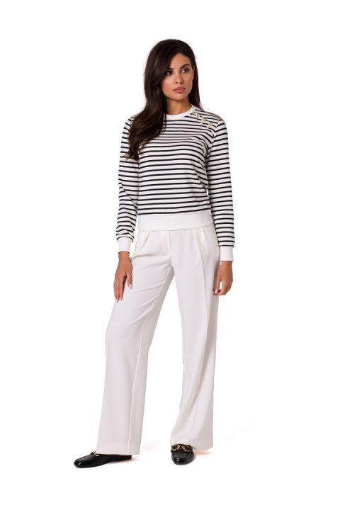 Bluza Damska Model B251 Model 1 - BeWear BeWear Bluza Damska Model B251 Model 1 - BeWear BeWear